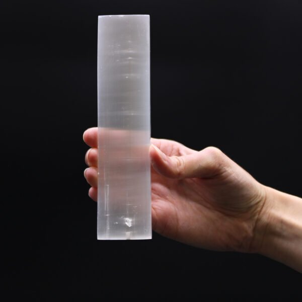 Selenite Charging Plate 15cm – Smooth Flat Bar