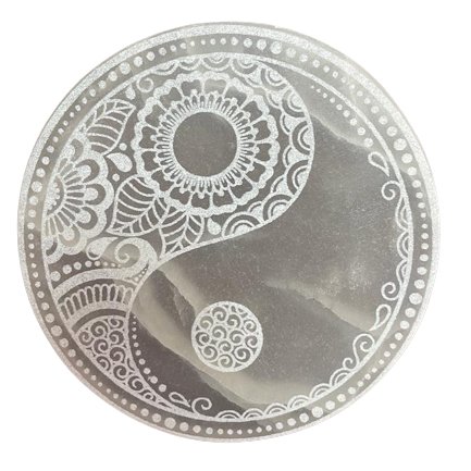 Selenite Charging Plate 18cm – Feng Shui Harmony