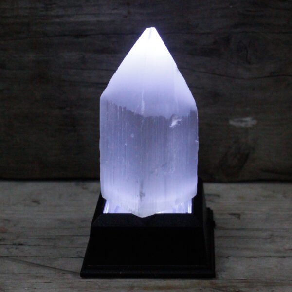 Selenite Pencil Point Tower 10 cm - Image 3