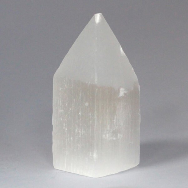Selenite Pencil Point Tower 10 cm - Image 2