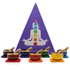 Tibetan Singing Bowl Set – Chakra Pyramid