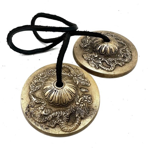 Tibetan Tingsha Bell – Dragon Design 7.4 cm