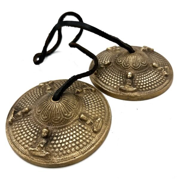 Tibetan Tingsha Bell – Five Buddha Design 9.5 cm