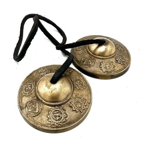 Tibetan Tingsha Bell – Seven Chakras Design 7 cm