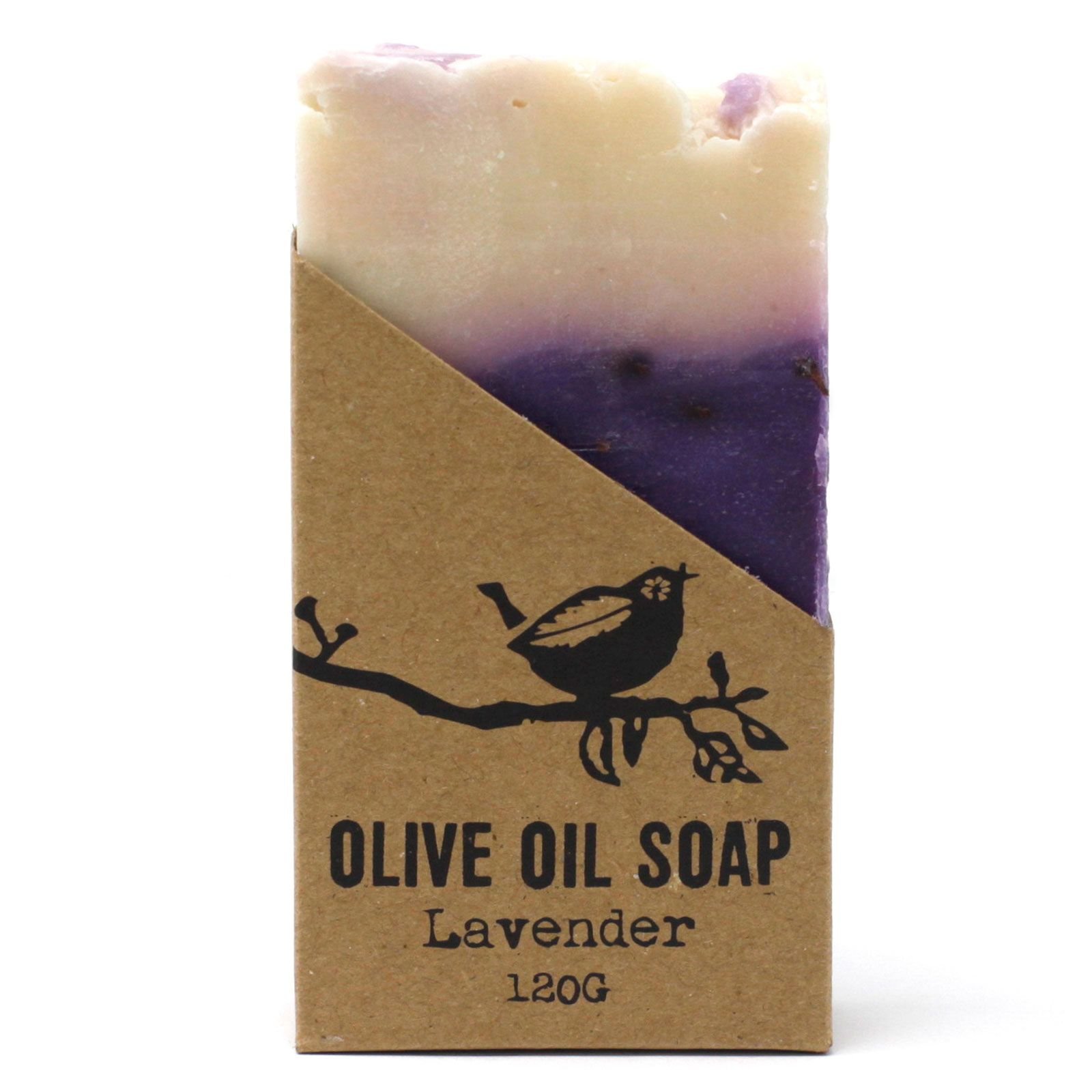 Lavender Pure Olive Oil Soap - 120g - Image 2