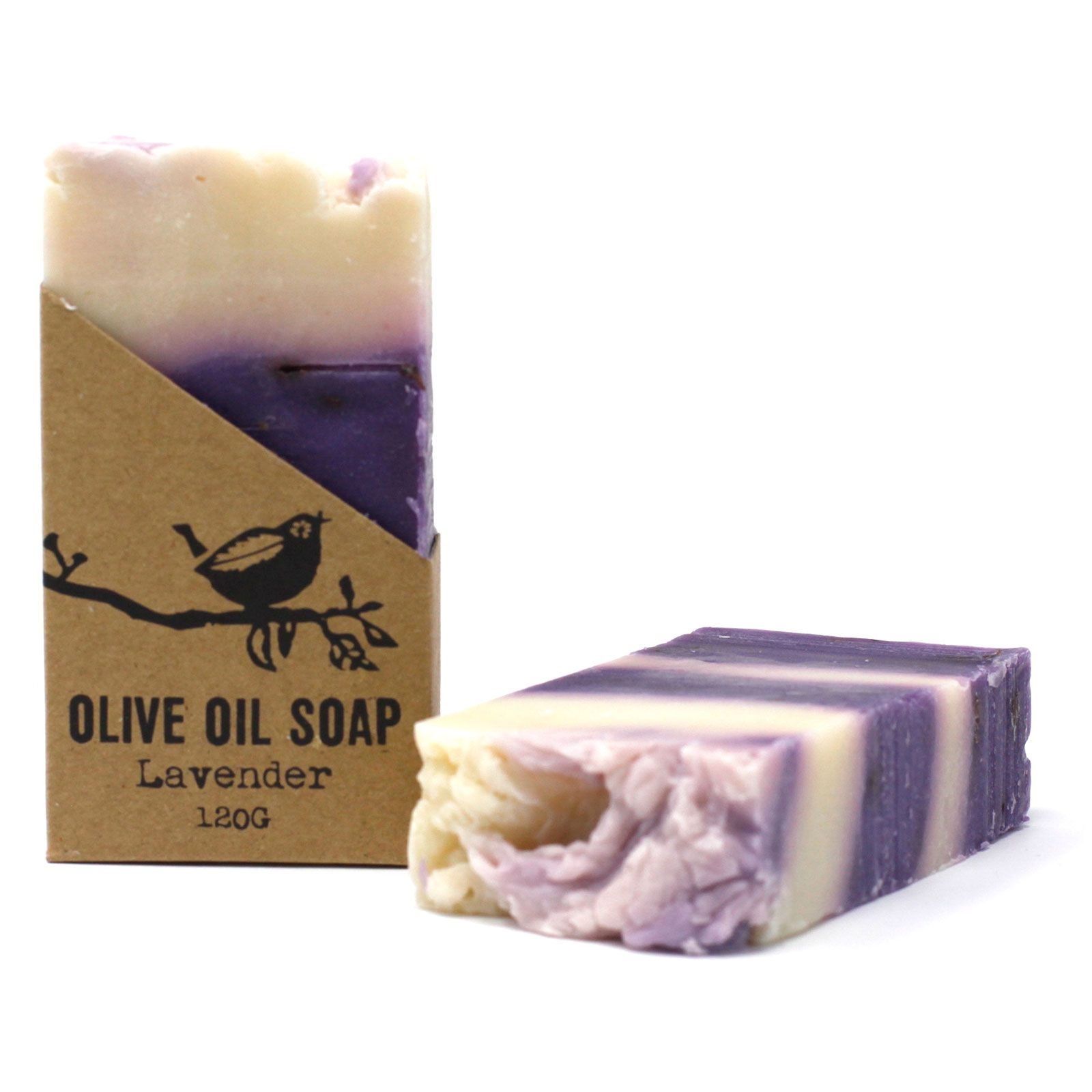 Lavender Pure Olive Oil Soap - 120g - Image 4