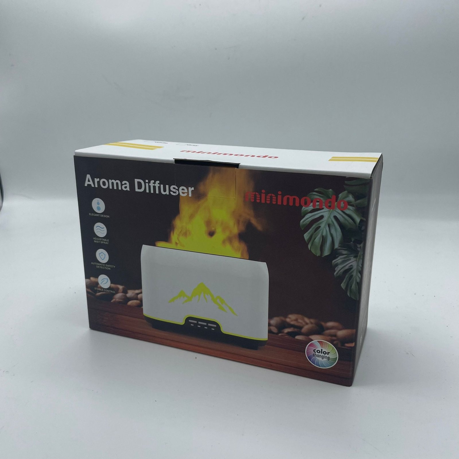 Himalayas Aroma Diffuser - USB-C - Remote control - Flame Effect - Image 4