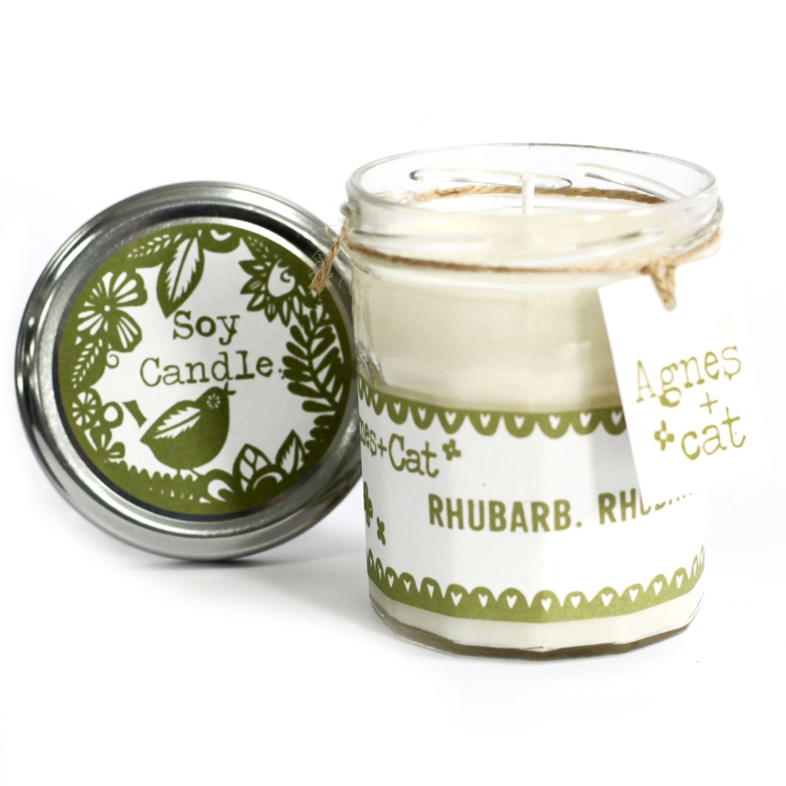 Gift Box - Rhubarb (Candle) + White Fig & Fell Berry (Fizz) - Image 4