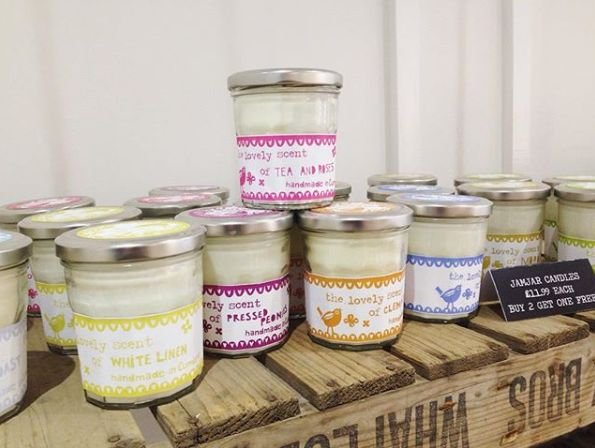 Jam Jar Candle - White Fig - Image 4