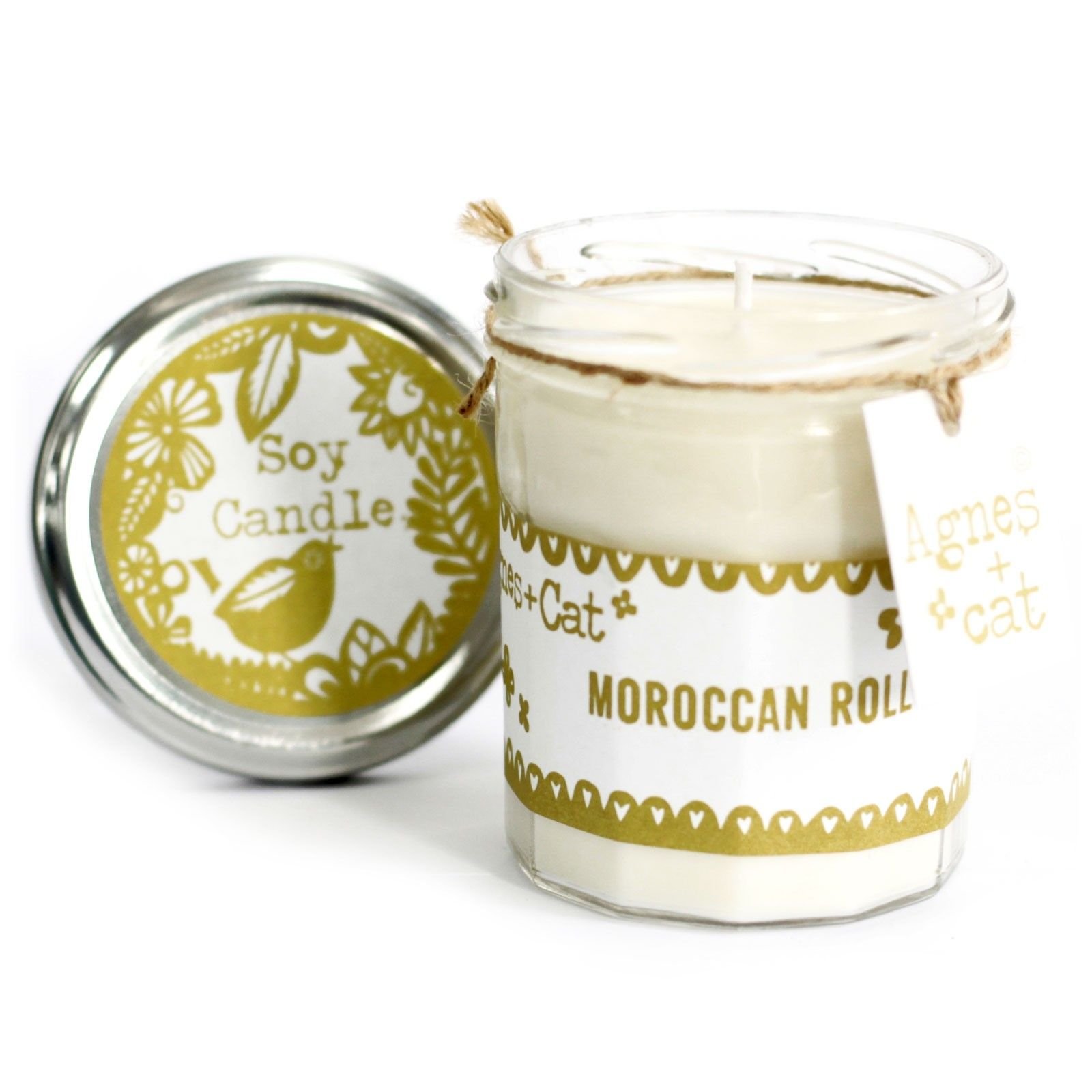 Jam Jar Candle - Moroccan Roll