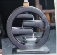 Backflow Incense Burner - Zen Circle of Life - Image 2