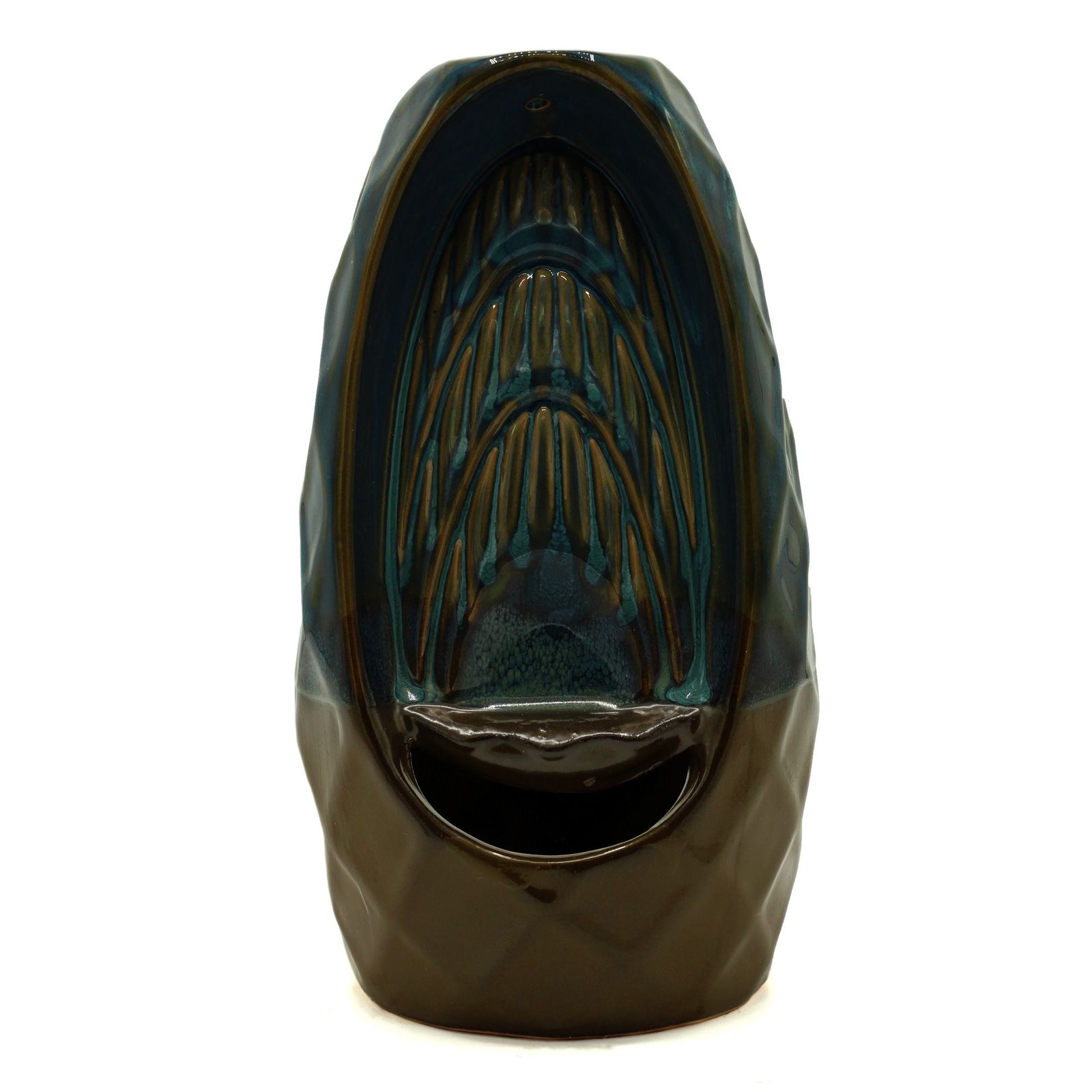 Backflow Incense Burner - Pineapple Mountain & Cascade Twin Design - Image 2