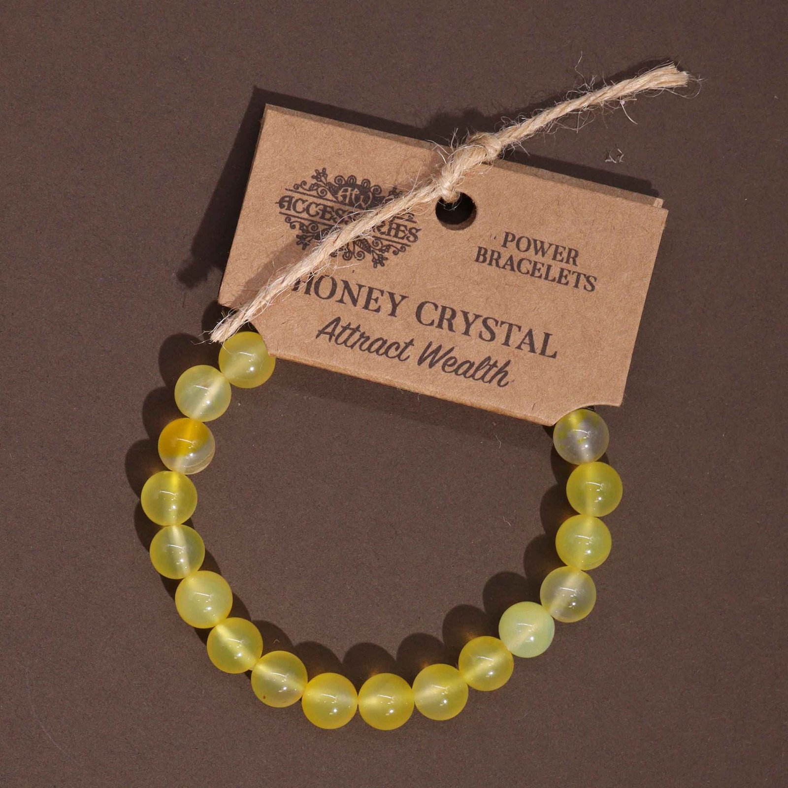 Power Bracelet - Honey Crystal - Image 3