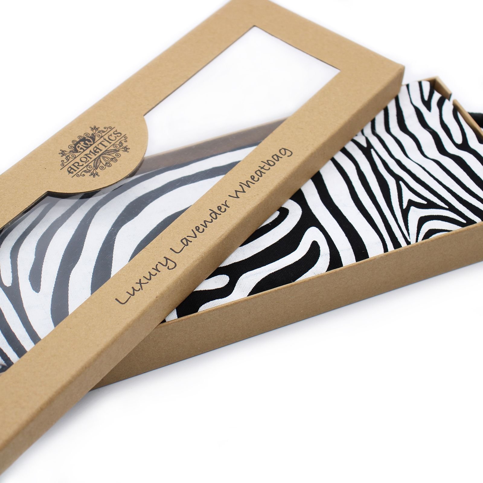 Luxury Lavender Wheat Bag in Gift Box - Madagascar Giraffe - Image 3
