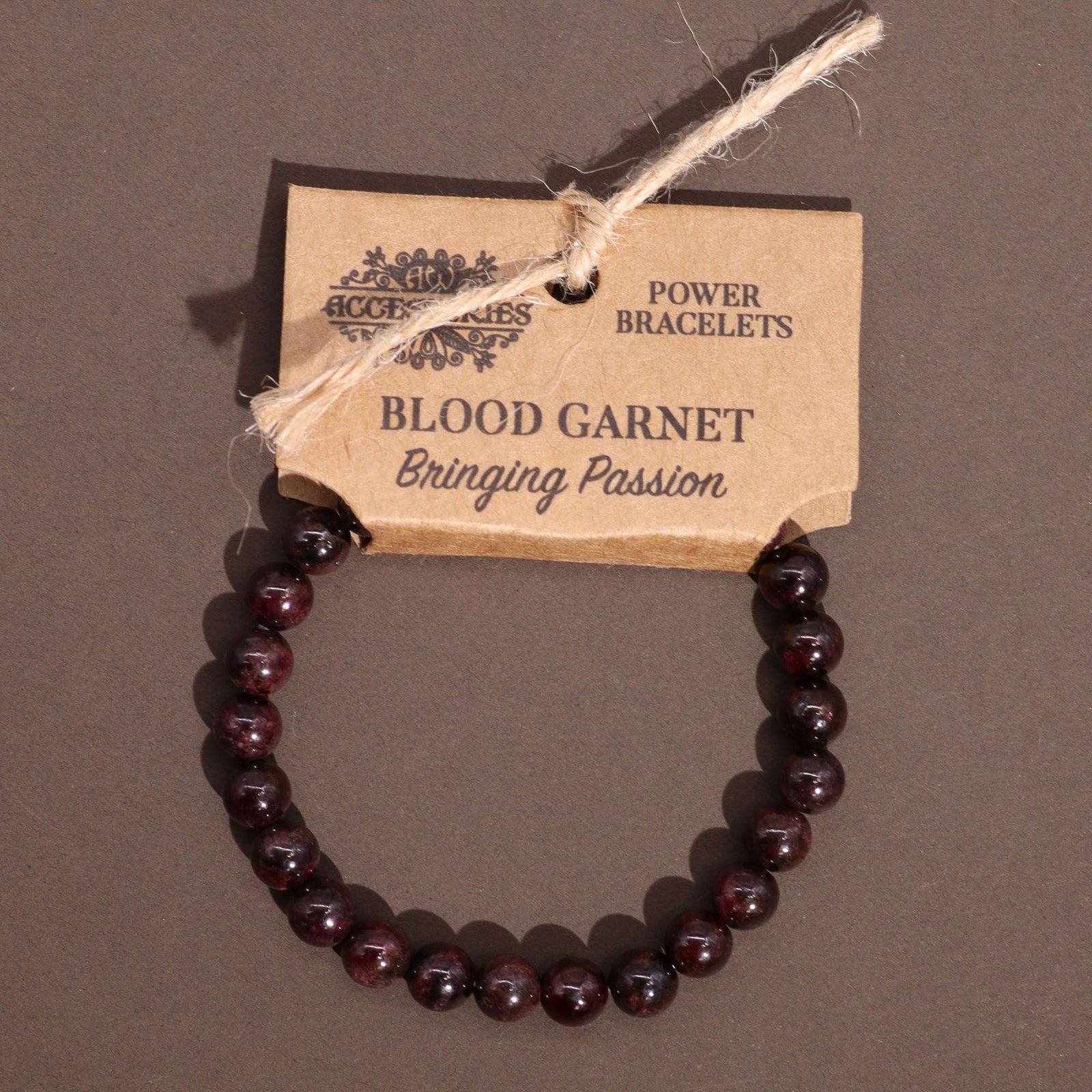 Power Bracelet - Blood Garnet - Image 2