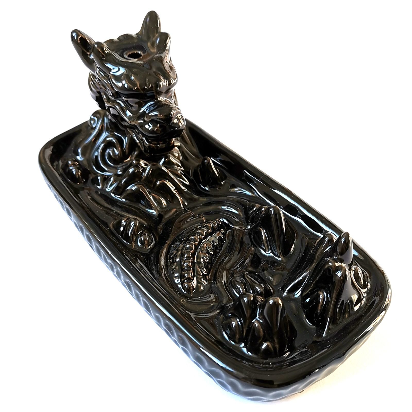 Backflow Incense Burner - Dragon in Mountain - Image 2