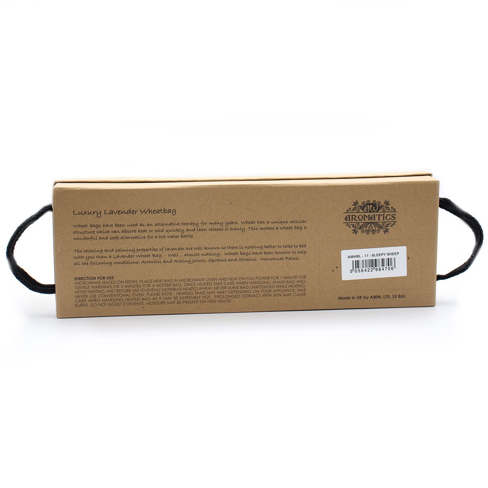 Luxury Lavender Wheat Bag in Gift Box - Sleepy Sheep - Image 2