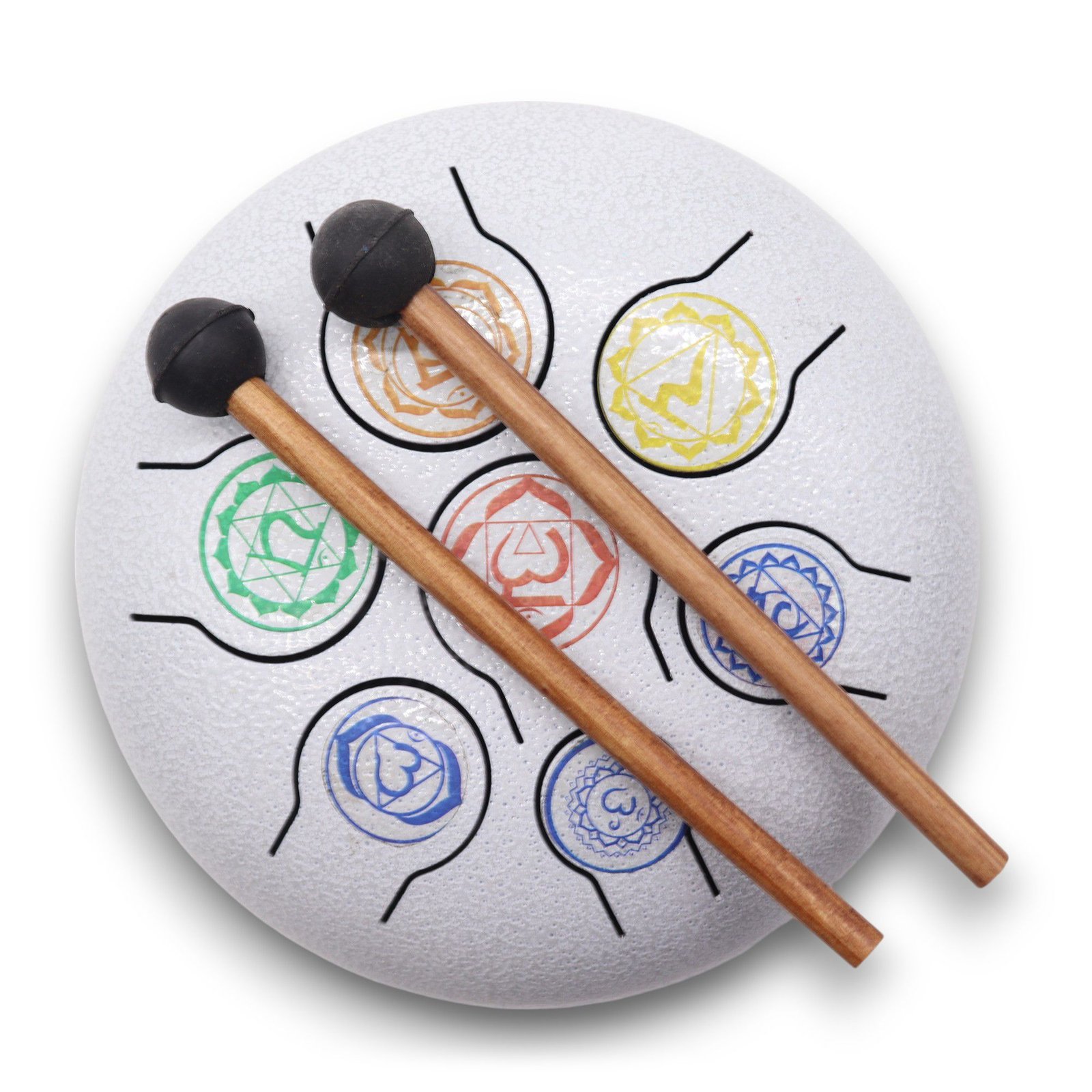 Steel Tongue Happy Drums 7 Chakra - 18cm