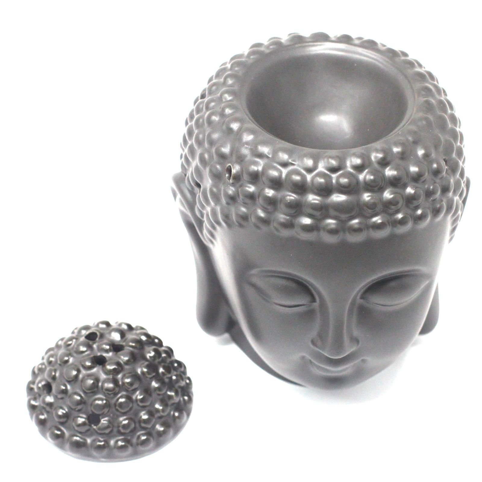 Buddha Head Oil Burner - Black - Image 3