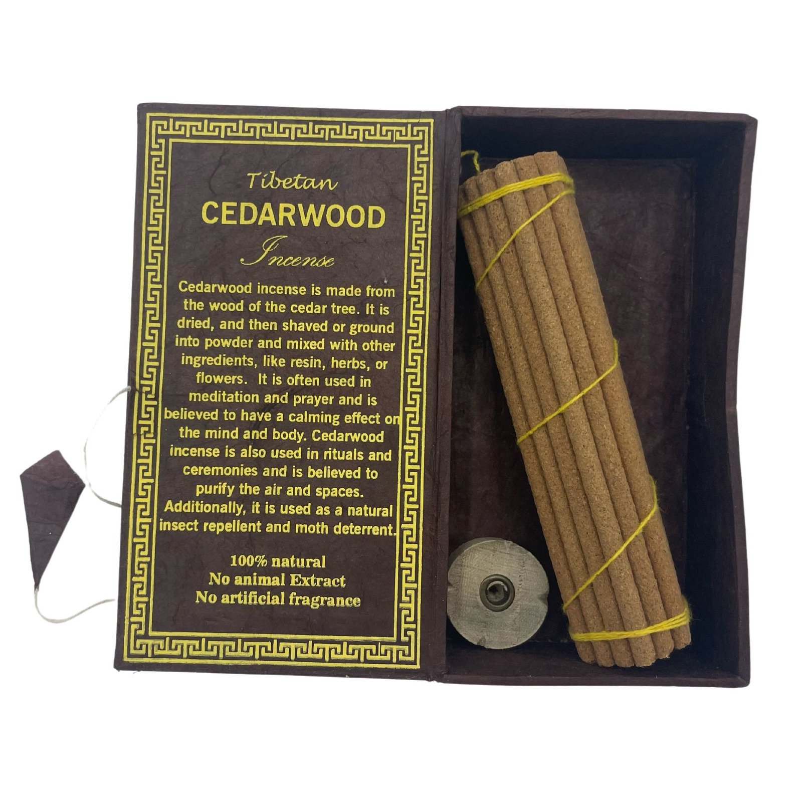 Himalayan Sughandit Dhoop Incense Gift Set - Cedarwood - Image 4