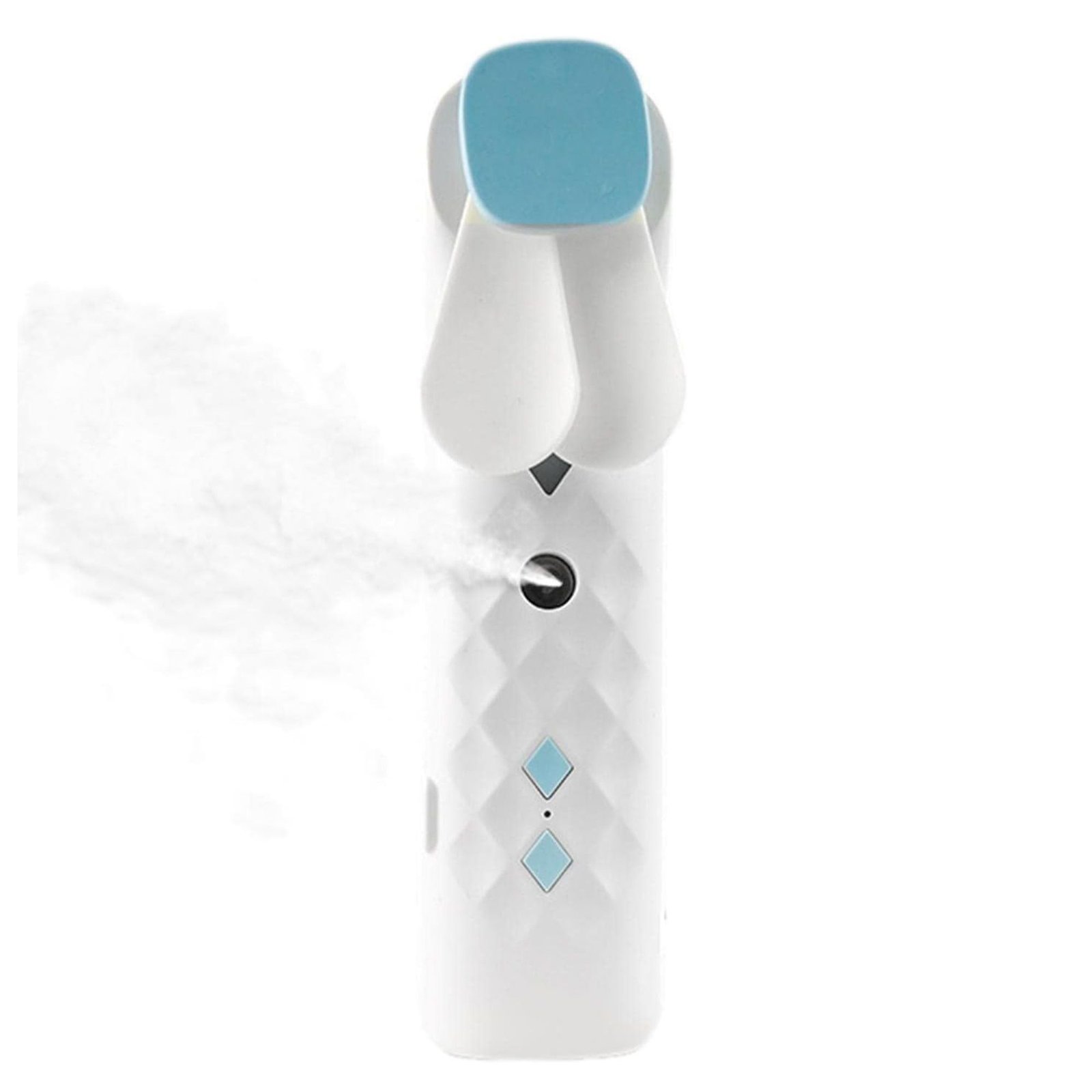 White Nano Mist Face Fan & Spray - USB chargable - Image 3