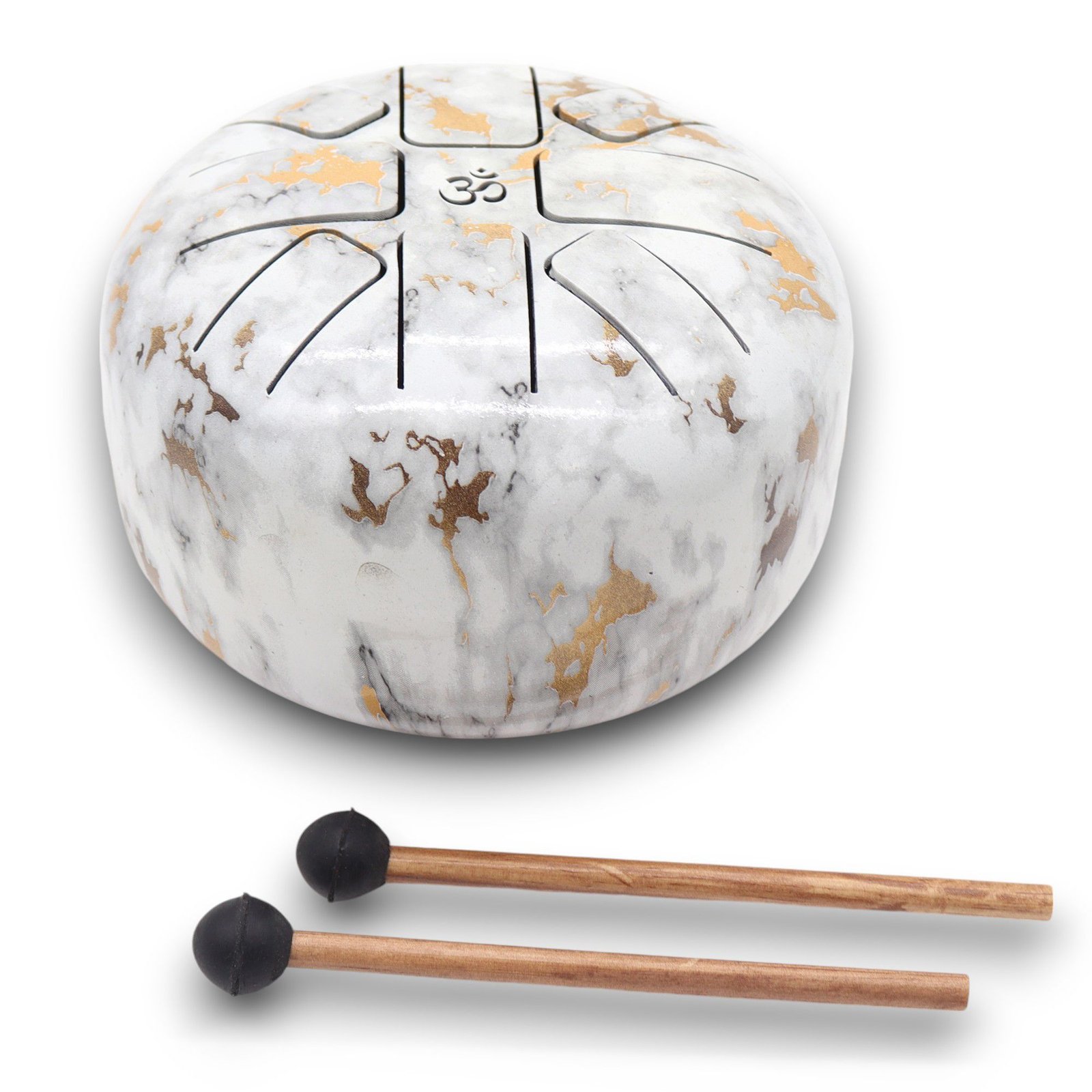 Med Steel Tongue Happy Drums Marble - 17x13cm - Image 3