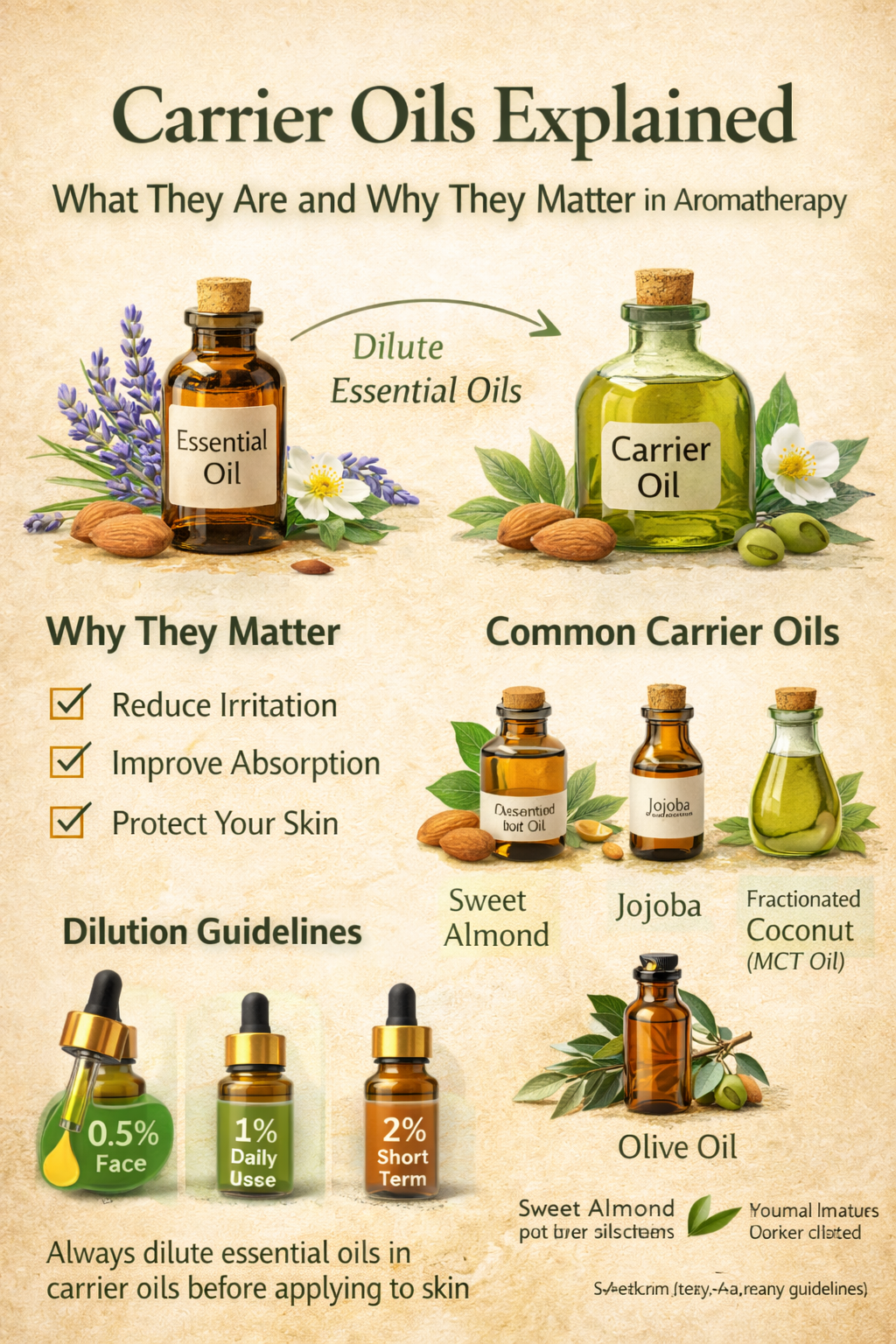 Carrier Oils Explained What They Are and Why They Matter in Aromatherapy
