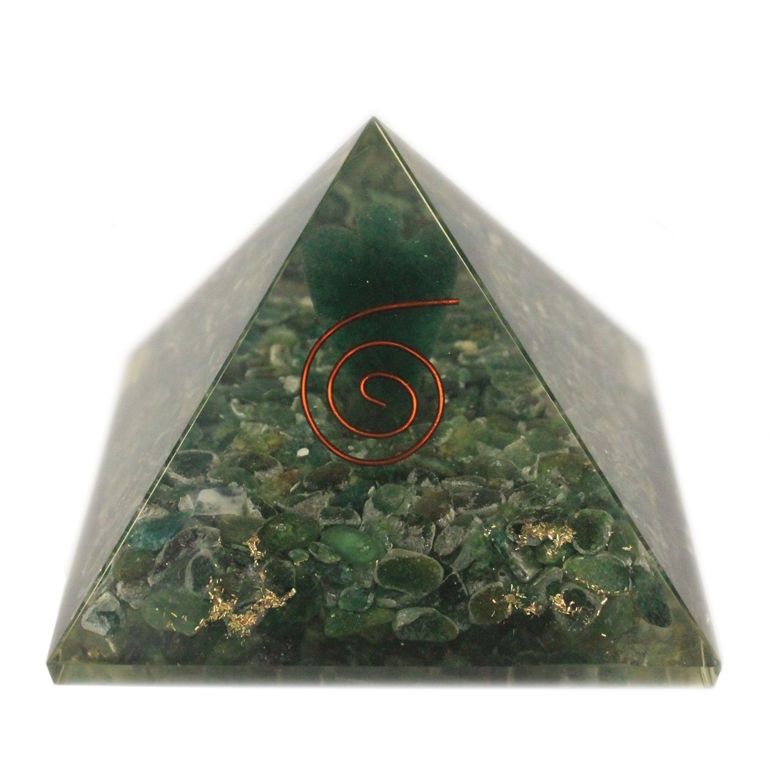 Lrg Orgonite Pyramid 70mm - Angel - Image 8
