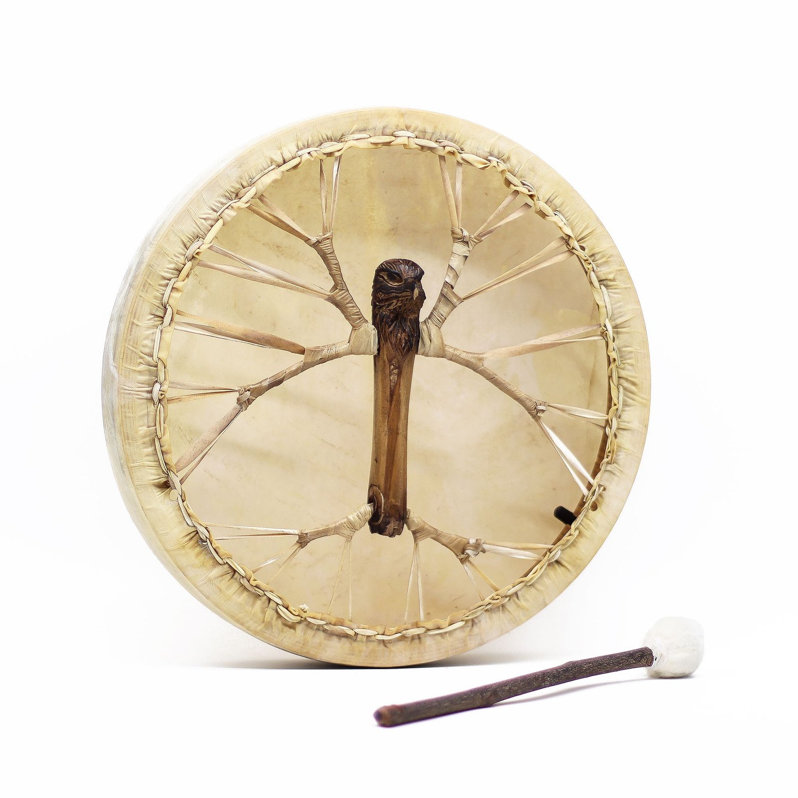 Spirit of the Eagle - Sharman Drum & Stick- Tunable - 40cm - Image 7